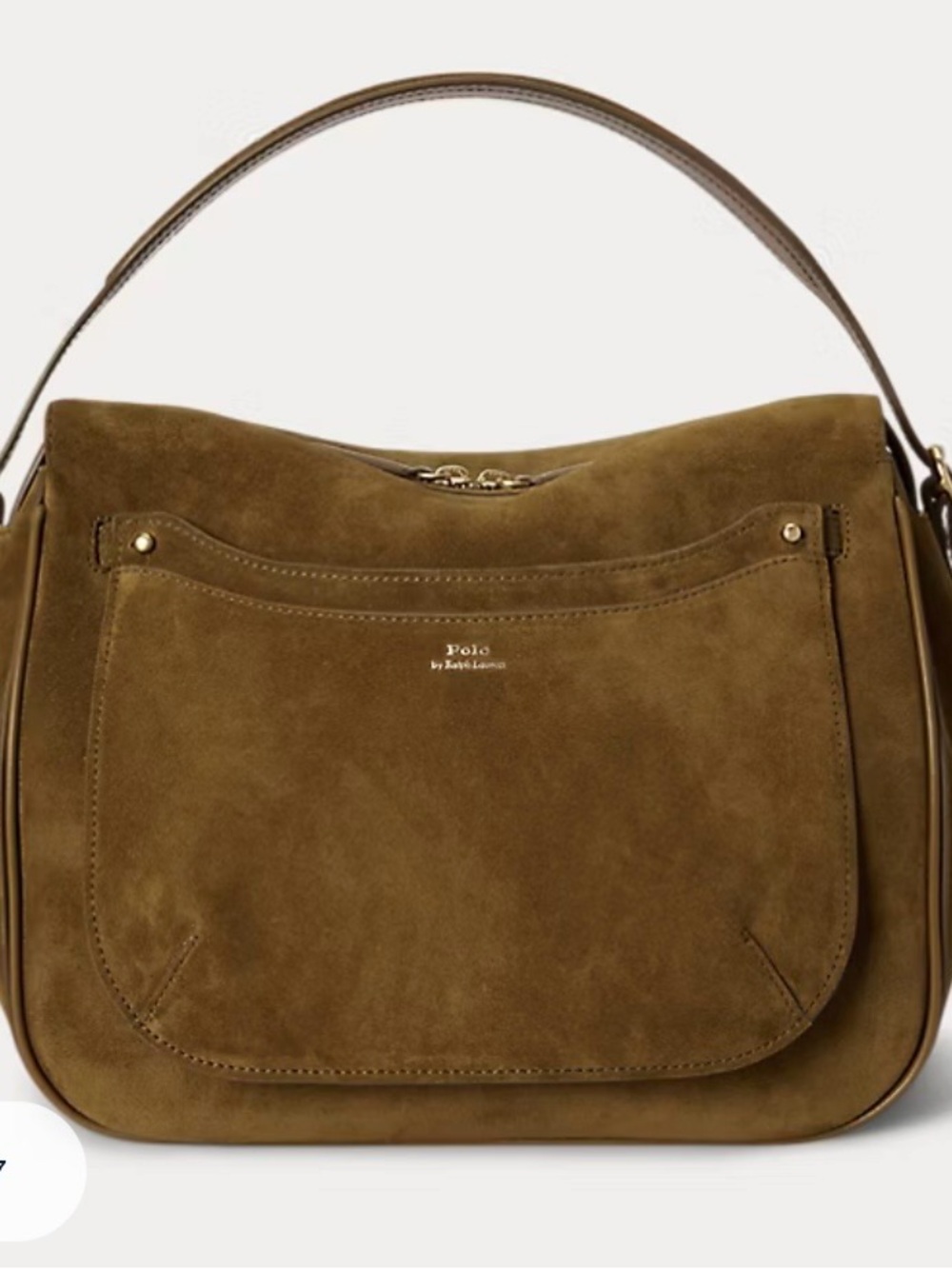 Polo ID Suede Satchel (BNWT) - Picture 4 of 7
